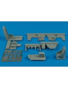 [NO_DESC] P-400 Airacobra cockpit set für Hasegawa Bausatz, 1/48 - ...