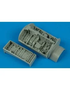 F-16C/D Falcon wheel bays for Kinetic, 1/48 - Aires 4439
