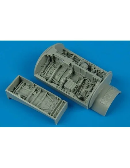 F-16C/D Falcon wheel bays for Kinetic, 1/48 - Aires 4439
