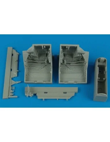 F-22A Raptor wheel bays for Academy, 1/48 - Aires 4445
