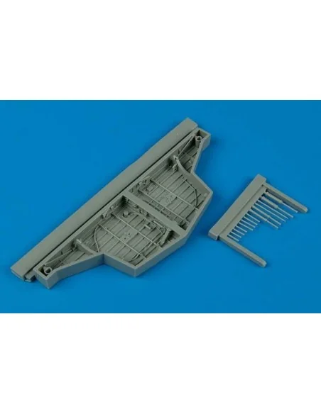Hawker Sea Fury wheel bay for Trumpeter, 1/48 - Aires 4452