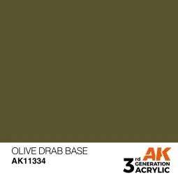Olive Drab Base - AK Interactive AK11334