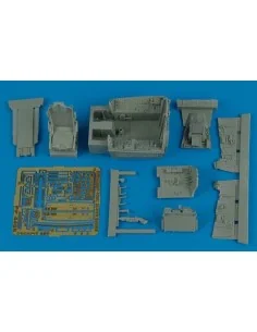 F-100C Super Sabre cockpit set (TRU), 1/48 - Aires 4456