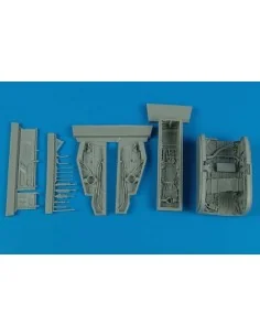 F-100C/D Super Sabre wheel bay (TRU), 1/48 - Aires 4457