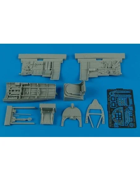Spitfire Mk.V cockpit set for Tamiya, 1/48 - Aires 4458