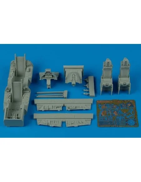 [NO_DESC] F-16l Sufa cockpit set for Kinetic, 1/48 - Aires 4460