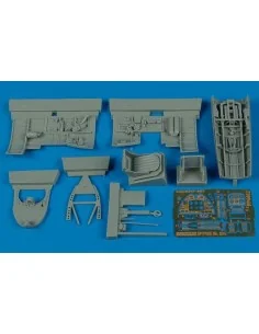 Spitfire Mk.XIV cockpit set for Academy, 1/48 - Aires 4462