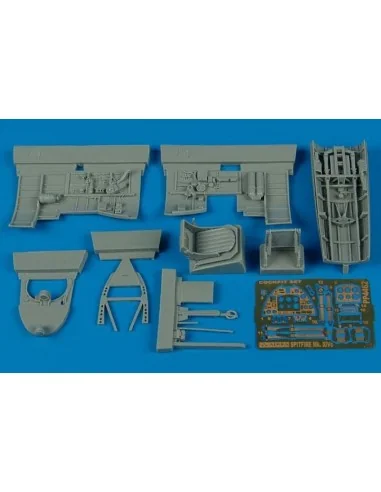 Spitfire Mk.XIV cockpit set for Academy, 1/48 - Aires 4462