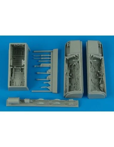 A-7 Corsair II wheel bay (HOBBY BOSS), 1/48 - Aires 4468
