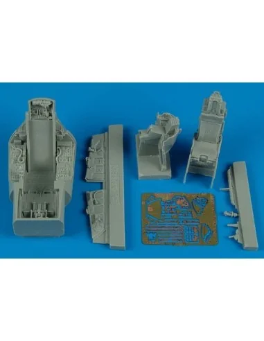 [NO_DESC] F-16A MLU Falcon cockpit set (KINETIC), 1/48 - Aires 4470