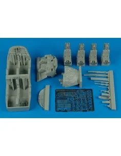 EA-6B Prowler cockpit set fot Kinetic, 1/48 - Aires 4485