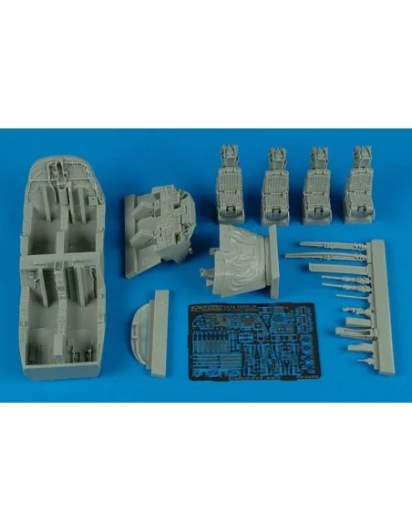 EA-6B Prowler cockpit set fot Kinetic, 1/48 - Aires 4485