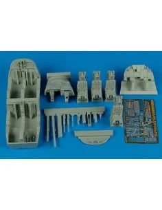 EA-6B Prowler ICAP-2 (late) cockpit set, 1/48 - Aires 4487