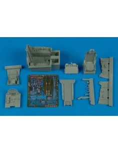 F-100D Super Sabre cockpit set (TRU), 1/48 - Aires 4488