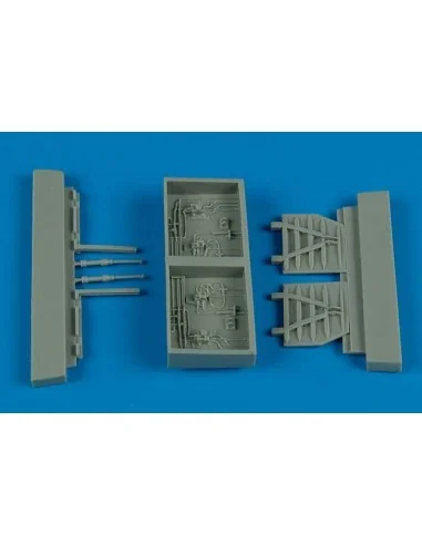 F-5E Tiger II speed brakes for AFV-Club, 1/48 - Aires 4491