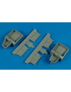 F4U-7 Corsair wheel bay for Hasegawa, 1/48 - Aires 4494