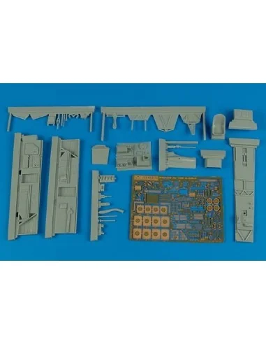 Ar 196A-3/A-4 cockpit set for Italeri, 1/48 - Aires 4498
