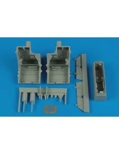 F-22A Raptor wheel bays for Hasegawa, 1/48 - Aires 4500