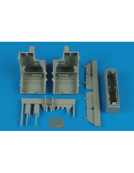 F-22A Raptor wheel bays for Hasegawa, 1/48 - Aires 4500