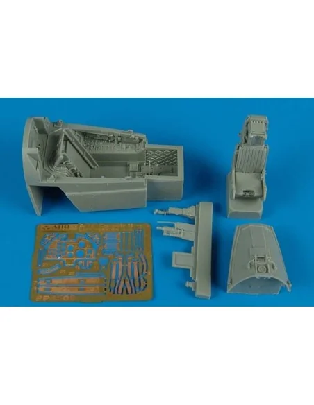 A-7E Corsair II late v. cockpit set (HB), 1/48 - Aires 4508