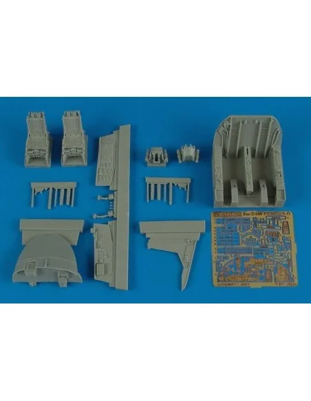 Su-24M Fencer cockpit set for Trumpeter, 1/48 - Aires 4509