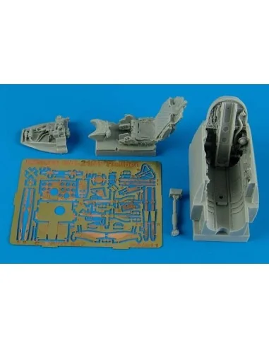 MiG-21MF cockpit set for Eduard, 1/48 - Aires 4511