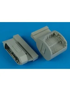 MiG-21 wheel bay, 1/48 - Aires 4512