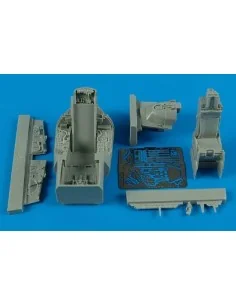 F-16C Barak block 40 cockpit set (KIN), 1/48 - Aires 4514