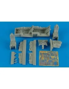 F-16B Fighting Falcon cockpit set (KIN), 1/48 - Aires 4520