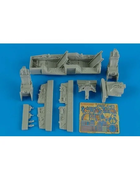 F-16B Fighting Falcon cockpit set (KIN), 1/48 - Aires 4520