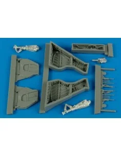 Sea Wixen FAW. 2 wheel bay for Airfix, 1/48 - Aires 4531