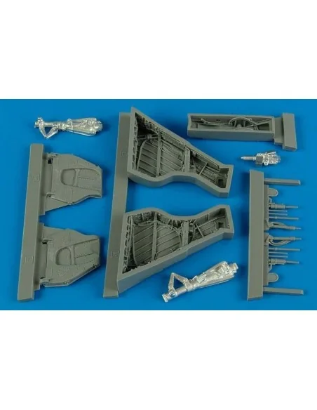 Sea Wixen FAW. 2 wheel bay for Airfix, 1/48 - Aires 4531
