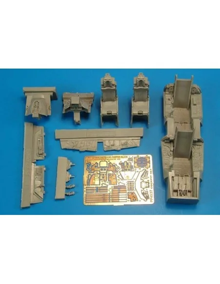 F-16D Block 40 cockpit set for Kinetic, 1/48 - Aires 4537