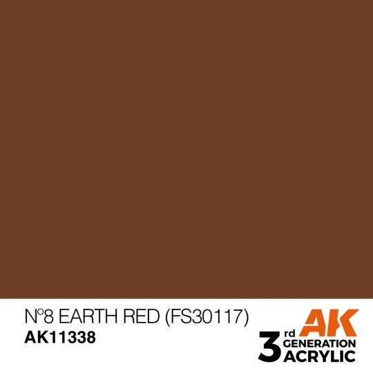 Nº8 Earth Red (FS30117) - AK Interactive AK11338