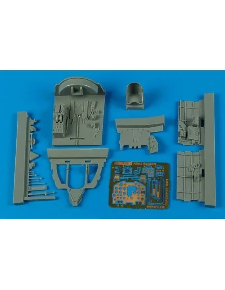 [NO_DESC] J2M3 Raiden cockpit set for Hasegawa, 1/48 - Aires 4538