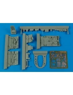 A6M5 Zero cockpit set for Tamiya, 1/48 - Aires 4541