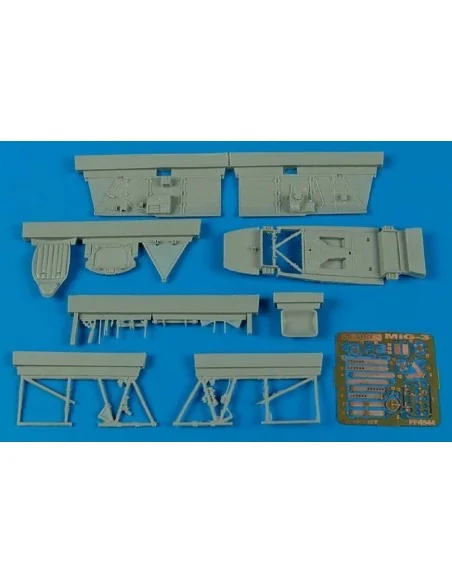 MiG-3 cockpit set for Trumpeter, 1/48 - Aires 4544