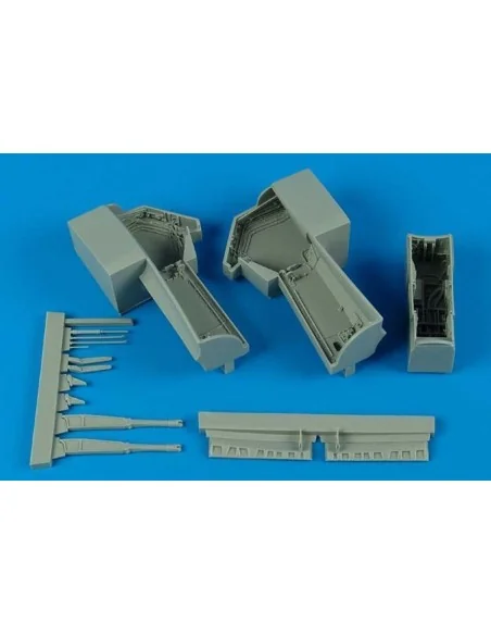 A-6 Intruder wheel bay, 1/48 - Aires 4545