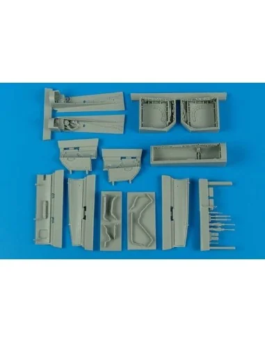 Su-27 Flanker B wheel bay f. Academy, 1/48 - Aires 4549