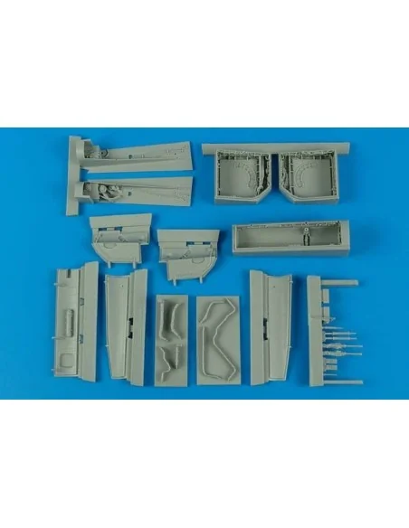 Su-27 Flanker B wheel bay f. Academy, 1/48 - Aires 4549