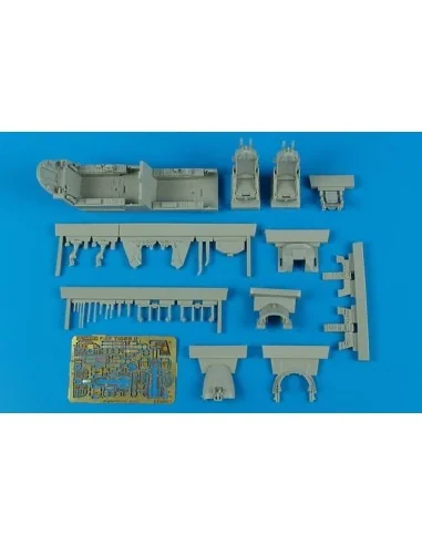 F-5F Tiger II cockpit set for AFV Club, 1/48 - Aires 4551