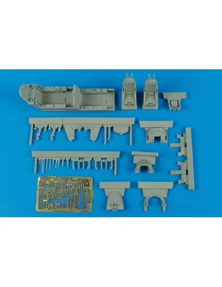 F-5F Tiger II cockpit set for AFV Club, 1/48 - Aires 4551