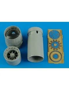Mirage 200C/B/D/N ehaust nozzle-opened, 1/48 - Aires 4553