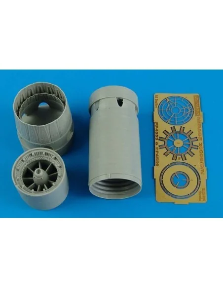 Mirage 200C/B/D/N ehaust nozzle-opened, 1/48 - Aires 4553
