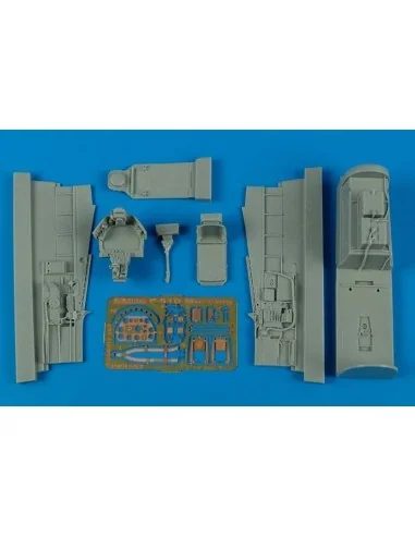 [NO_DESC] P-51D Mustang cockpit set f. Hobby Boss, 1/48 - Aires 4557