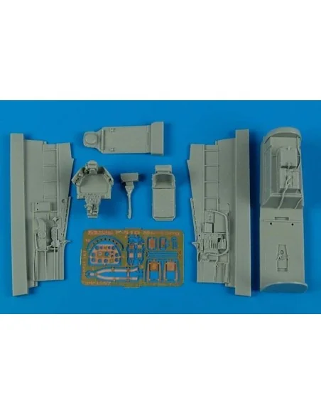 P-51D Mustang cockpit set f. Hobby Boss, 1/48 - Aires 4557