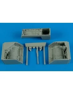 MiG-23 Flogger wheel bay for Trumpeter, 1/48 - Aires 4569