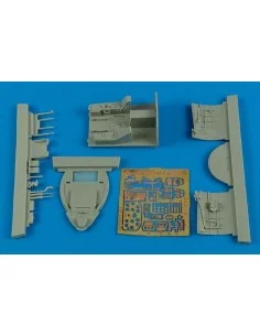F4U-4 Corsiar cockpit set for Hobby Boss, 1/48 - Aires 4571