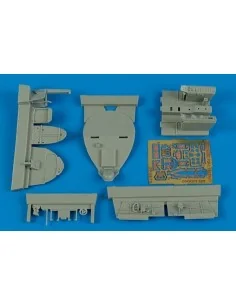 F8F-1 Bearcat cockpit set f.Hobby Boss, 1/48 - Aires 4573