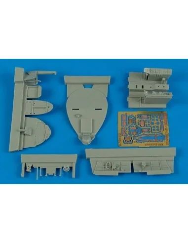 F8F-1 Bearcat cockpit set f.Hobby Boss, 1/48 - Aires 4573